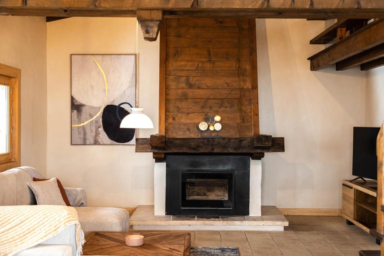 Chalet Vue Mont-Blanc, +4 Chambres, Cheminee Megeve Ngoại thất bức ảnh